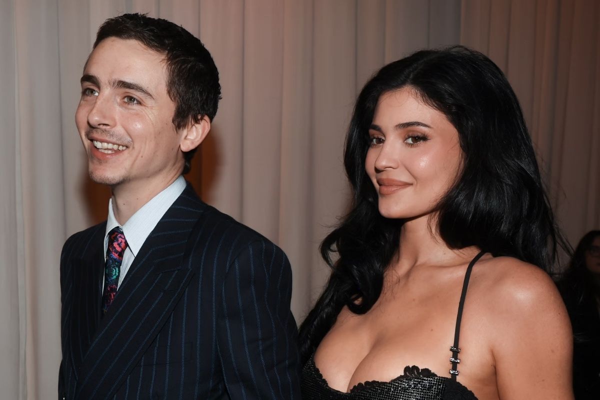 Kylie Jenner and Timothée Chalamet