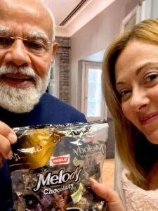 PM Modi’s “Melodi” Chocolate Gift to Giorgia Meloni Goes Viral