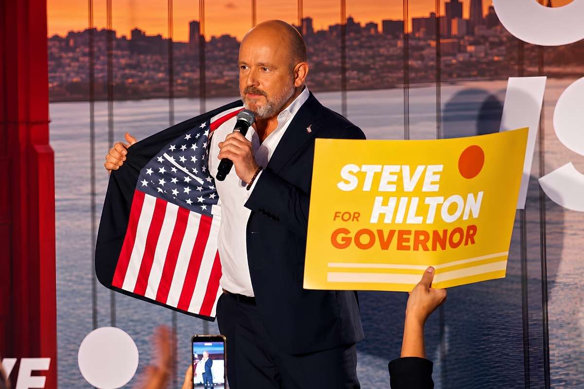 Steve Hilton leads for California Governor Race