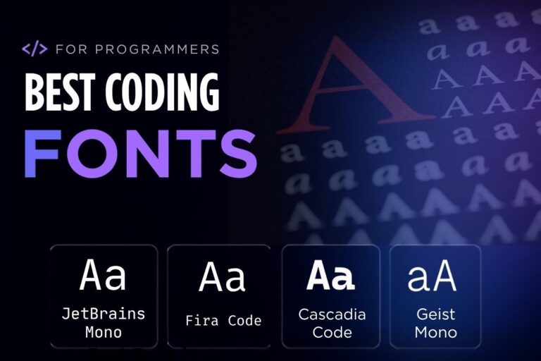 best coding fonts