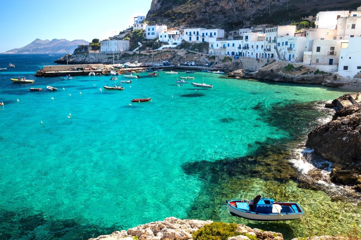 mediterranean sea sicily italy