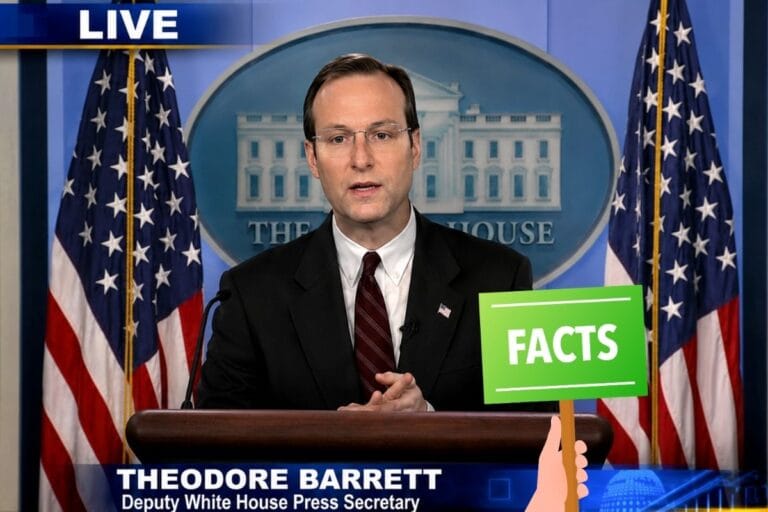 Theodore Barrett Viral White House Video