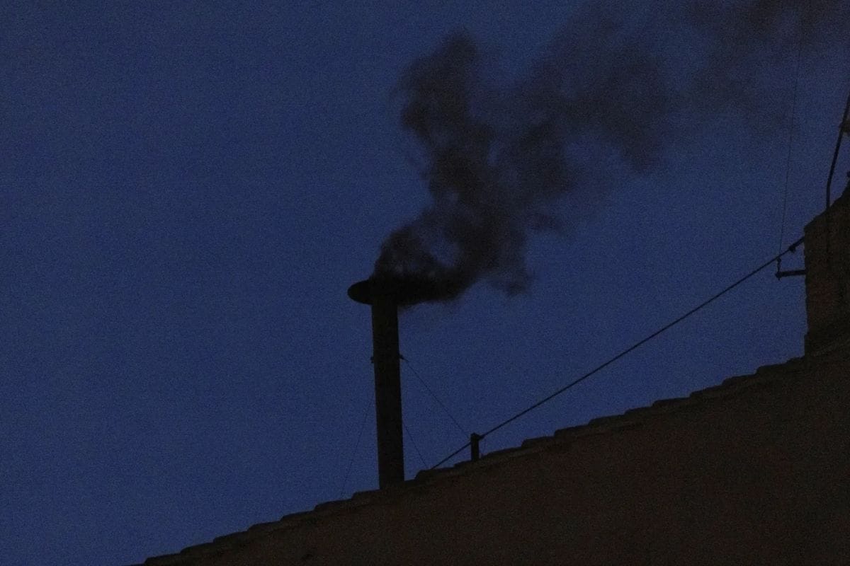 Black smoke