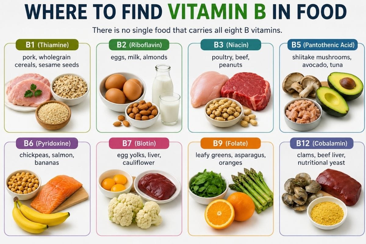 Where to Find Vitamin B in Food