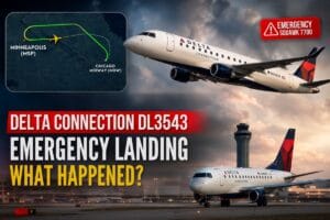 Delta Connection DL3543 Emergency Landing