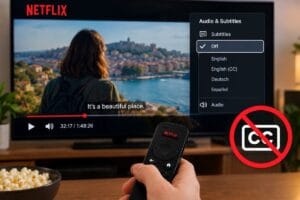 How Do I Turn Off the Subtitles on Netflix