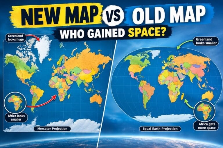 New World Map vs. Old World Map